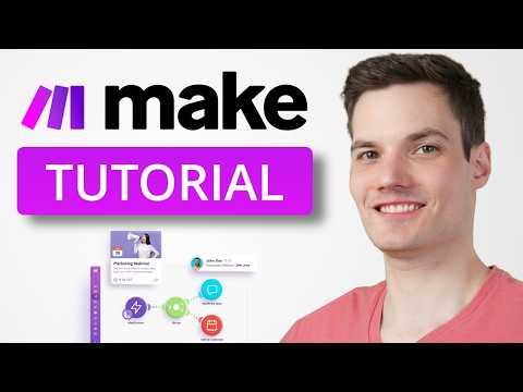 Make.com Automation Tutorial for Beginners (Kevin Stratvert)