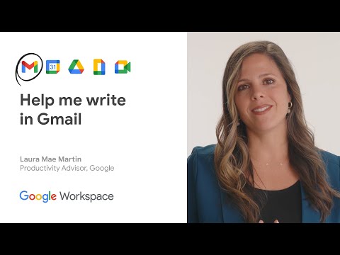 How to use "Help me Write" in Gmail (Google Workspace)